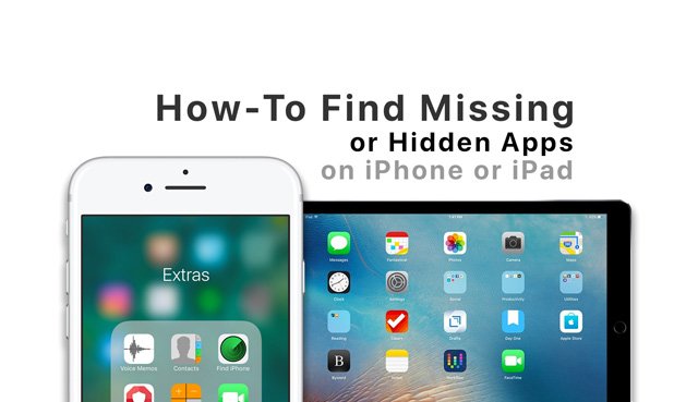 640x369 How To Find Missing Or Hidden Apps On Iphone Or Ipad
