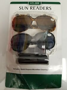 225x300 Icon Eyewear Women's Invisible Seam Bifocal Sun Readers Glasses +