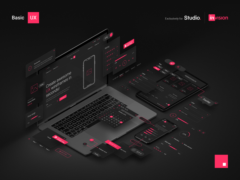 800x600 Free Design Resources For Invision Studio