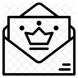 256x256 Invite Icon Of Line Style