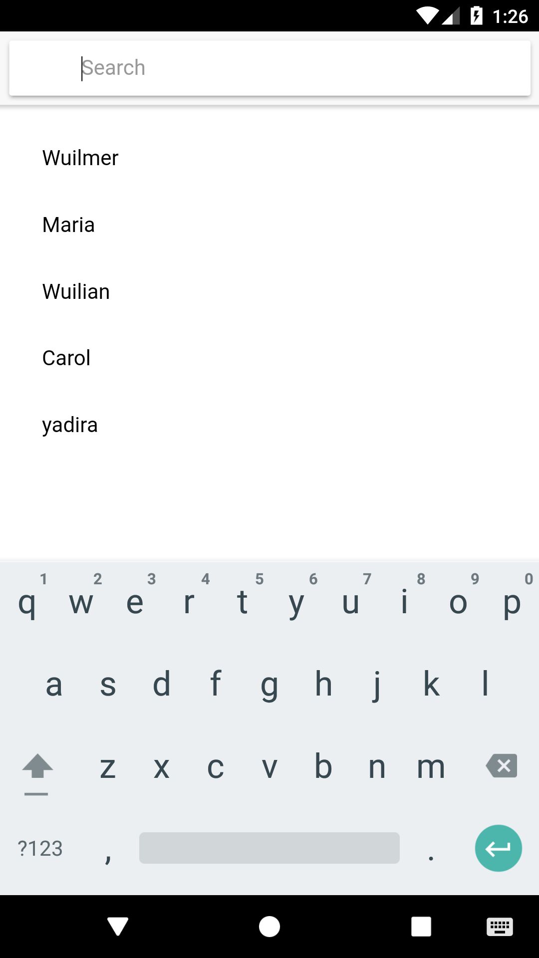 1080x1920 Searchbar Ionic No Show Icon Search Android Issue