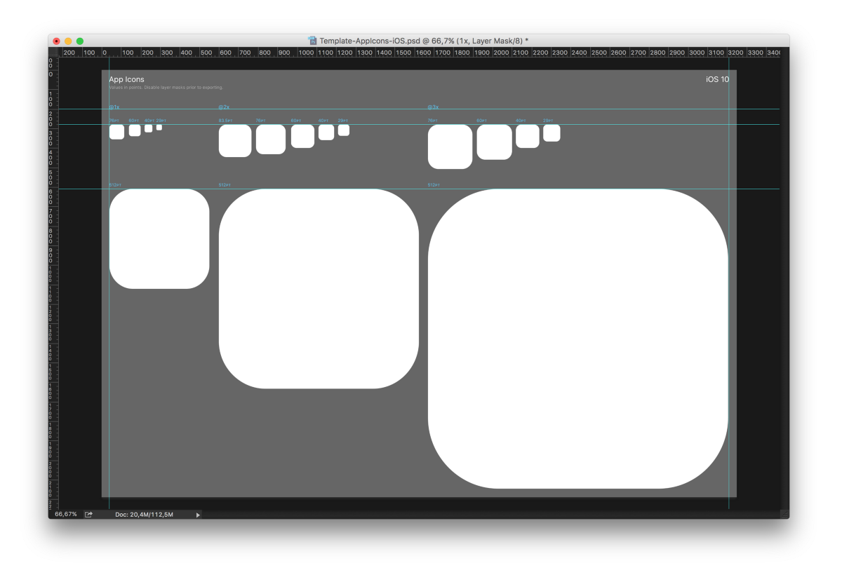 1200x803 Thoughts On The New Official Apple App Icon Template