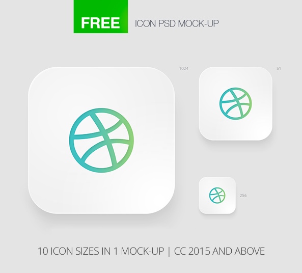 593x536 Apple Ios Icon Template For Photoshop