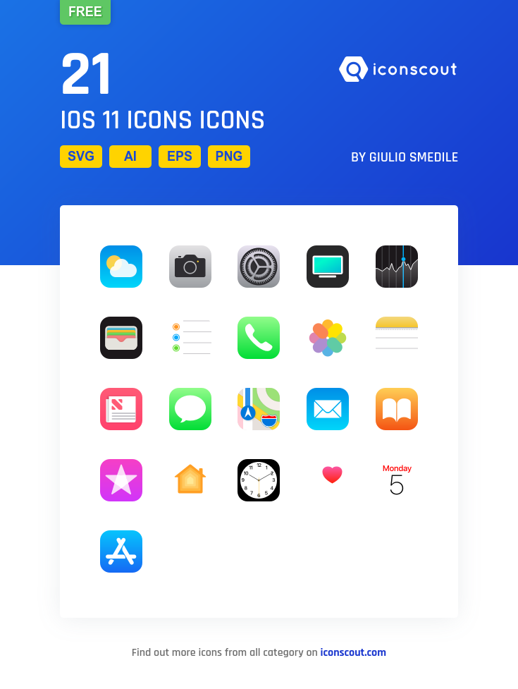 735x977 Ios Icons Free Icon Pack