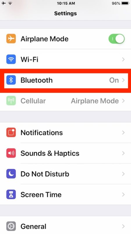450x800 How To Check Bluetooth Status In Ios On Iphone Or Ipad