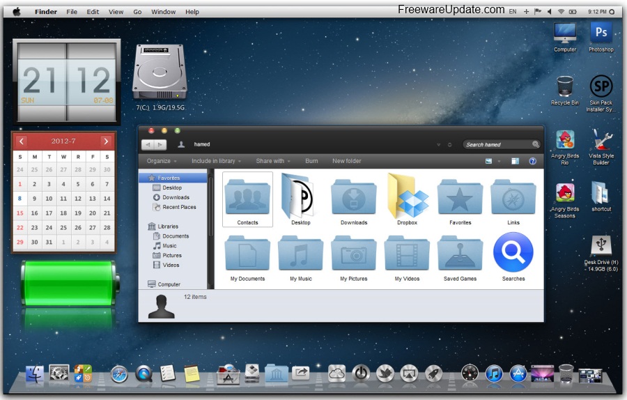 900x574 Techcasterz Windows Skin Pack To Look Like Mac, Ios Way More