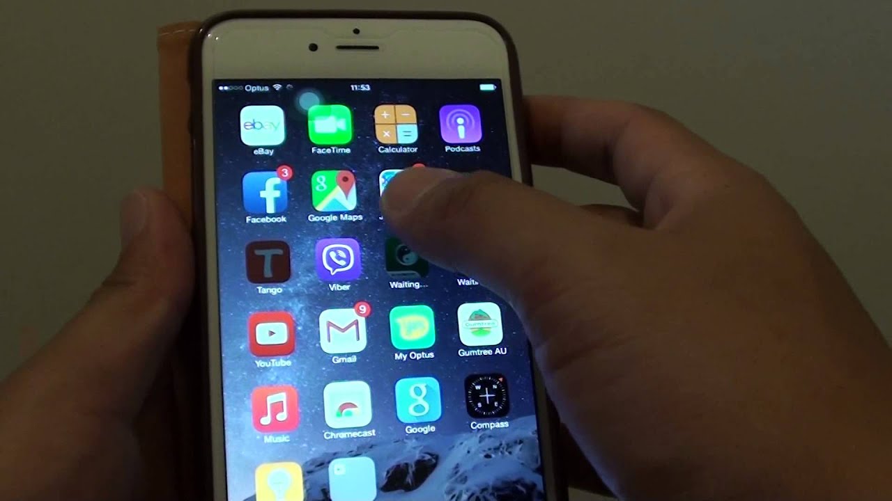 1280x720 Iphone How To Move Re Arrange Home Screen Icons