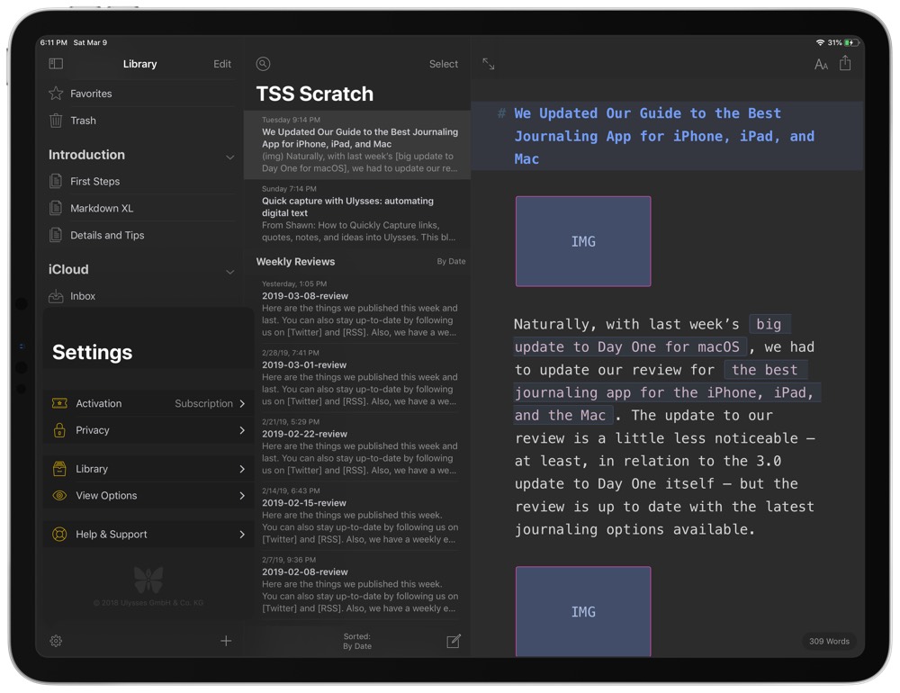 1000x770 How To Add A Dropbox Folder To Ulysses On Ios The Sweet Setup