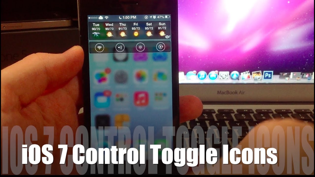 1280x720 Ios Control Toggle Icons