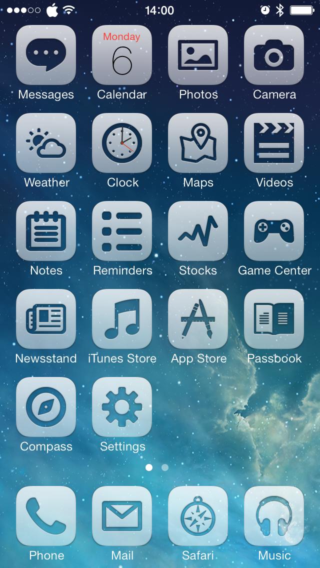 640x1136 Theme 'translucent' An Icon Theme
