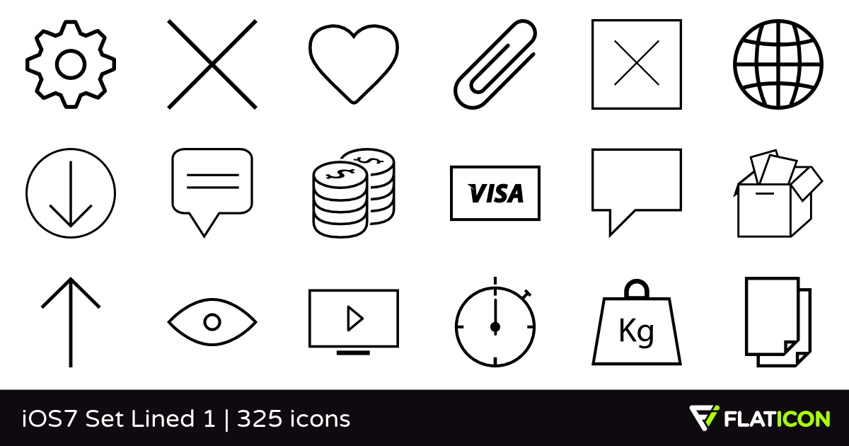 1200x630 Set Lined Premium Icons
