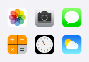 294x203 Apple Ios Icons