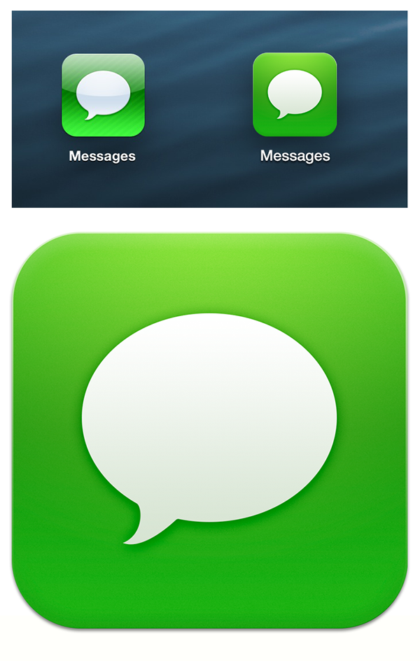 Ios Messages Icon On Behance 600x945 Ios Messages Icon On Behance