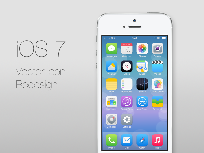 Ios Icons Redesign 800x600 Ios Icons Redesign