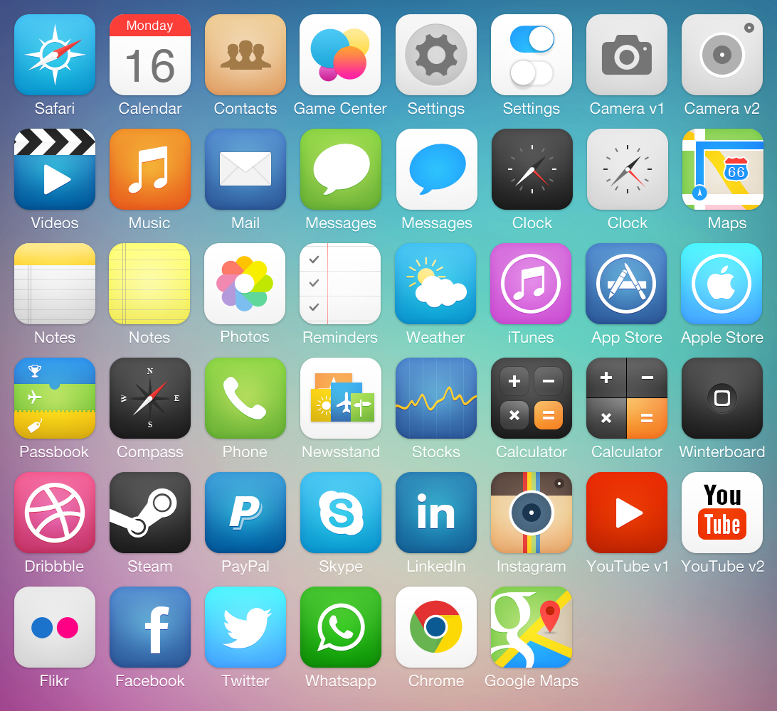 Icon Pack 1092x1000 Icon Pack