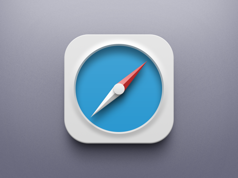 800x600 Ios Safari Icon Design Ios Mobile Ui Design, App Icon