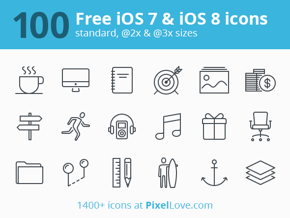 590x443 Free Ios Tab Bar Toolbar Icons