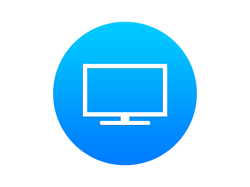 800x600 Ios Inspired Tv Icon