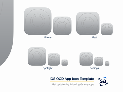 Free Ios Ocd App Icon Template 400x300 Free Ios Ocd App Icon Template