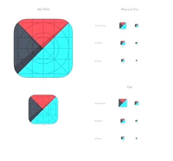 App Icon Template Ios Apple 600x559 App Icon Template Ios Apple