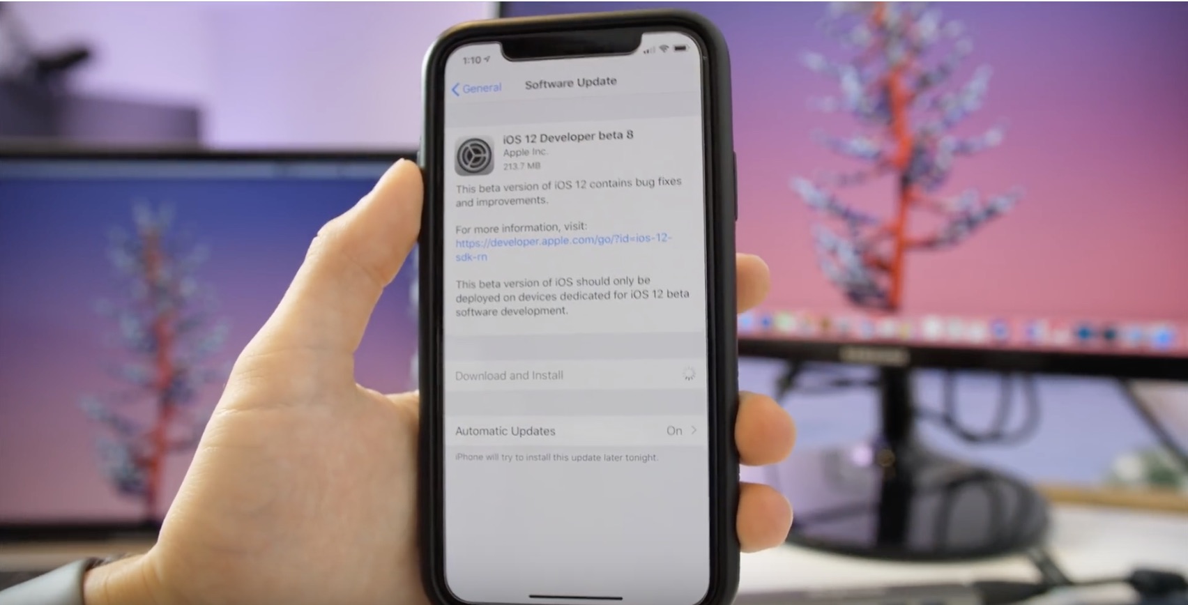 1704x868 Ios Beta Video New Messages Splash Screen, Tweaked Measure