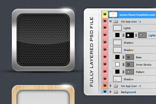 594x398 Ios App Icon Template