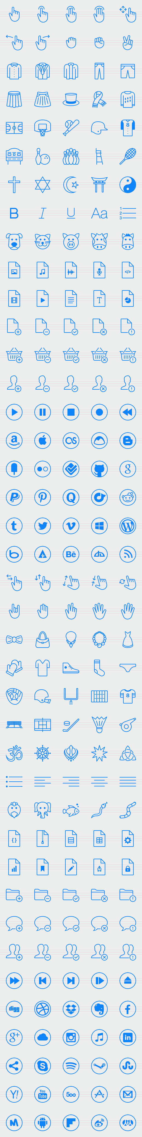 480x3840 Glyphish Icons For Ios And Watchkit