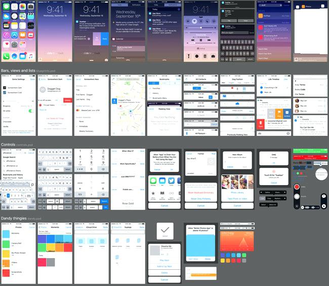 650x564 Ios Template Photoshop Lock Screen Sketch Freebie