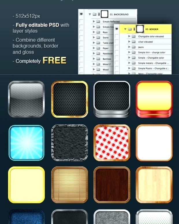 620x775 App Icon Template