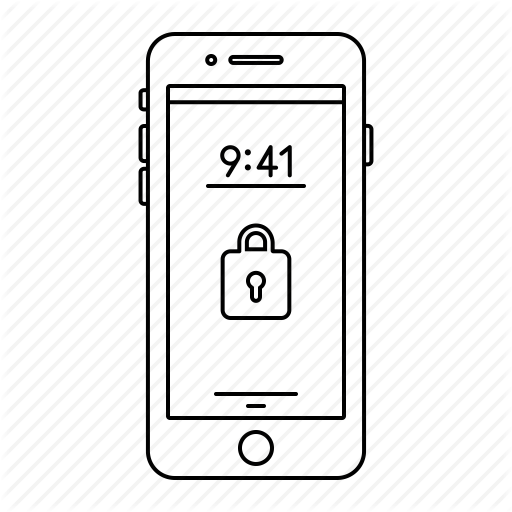 512x512 Apple, Ios, Iphone, Lock, Mobile, Phone, Screen Icon