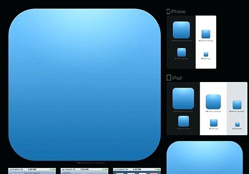Icon Template Ios Android App Download 500x350 Icon Template Ios Android App Download