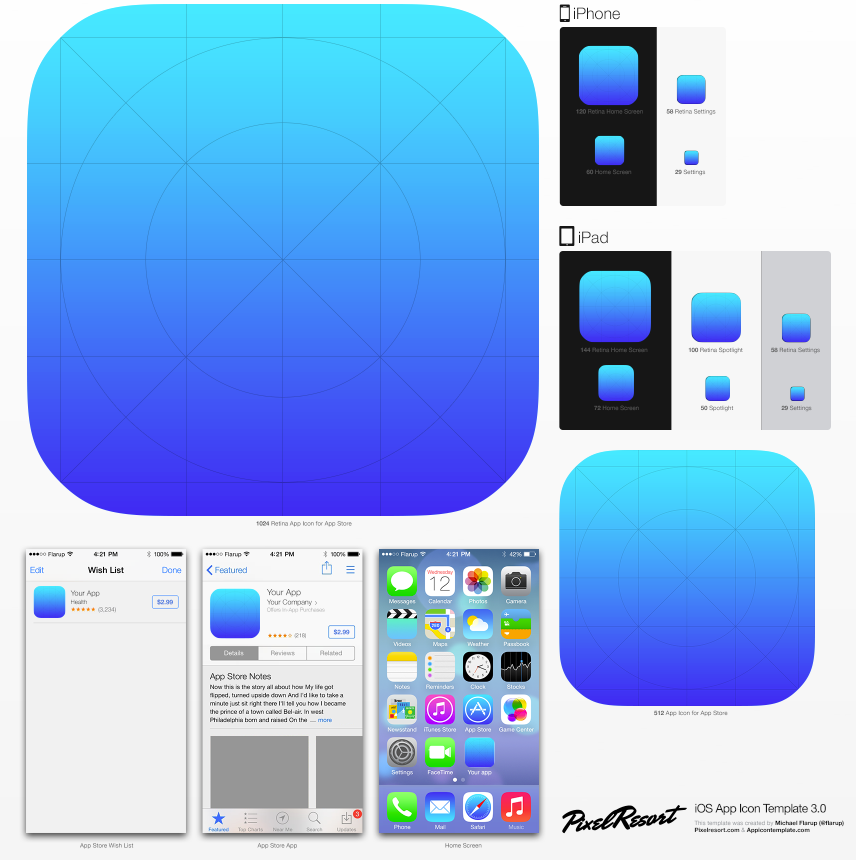 Ux Rave Ios App Icon Template Updated To This 856x860 Ux Rave Ios App Icon Template Updated To This