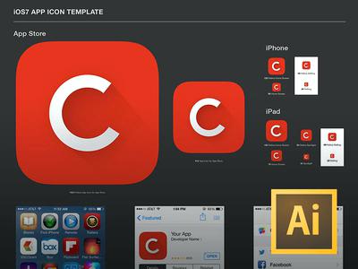 App Icon Template Iphone Ios Download 400x300 App Icon Template Iphone Ios Download