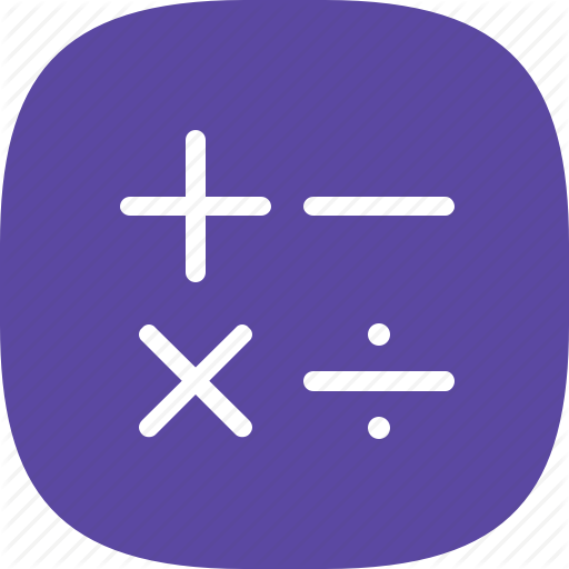 512x512 Android, Calculator, Count, Flat Color, Ios, Iphone, Simple Icon