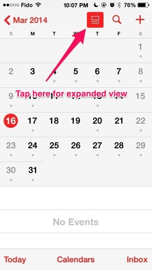 300x532 How To Find The 'missing' Calendar List View In Ios Iphone
