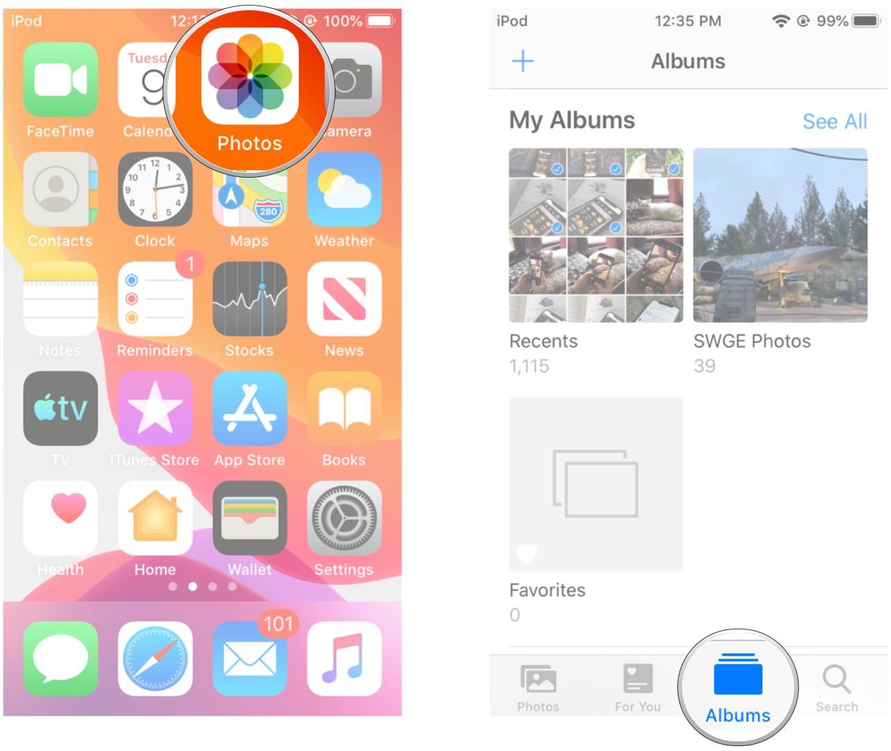1288x1086 How To Hide Images In The Photos App On Iphone And Ipad Imore