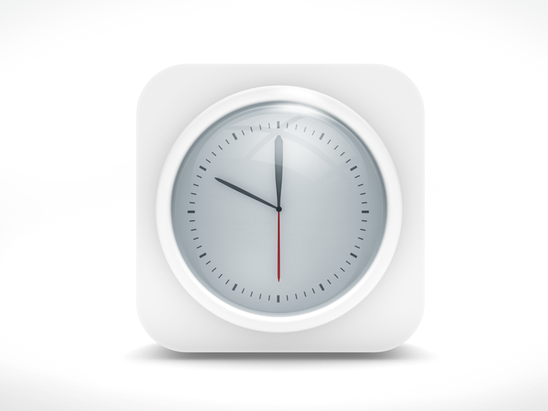 Ios Clock Icon at Collection of Ios Clock Icon free