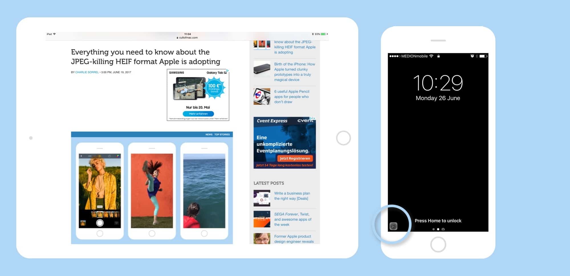 2000x970 Ios Dock Makes Handoff Worth Using Again Cult Of Mac
