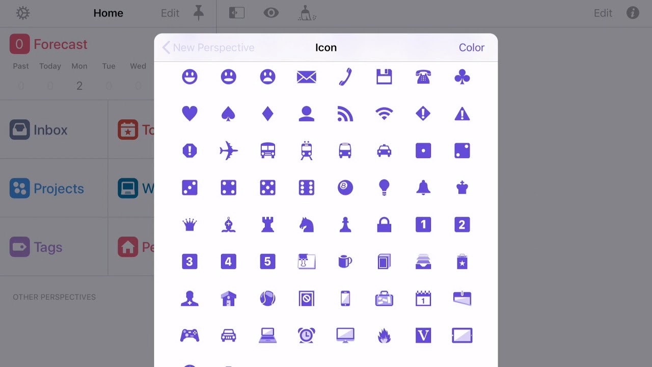 Using Custom Perspective Icons In Omnifocus For Ios 1280x720 Using Custom Perspective Icons In Omnifocus For Ios