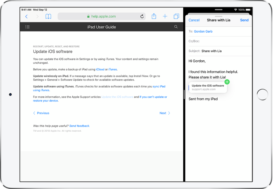 960x665 Move Items With Drag And Drop On Ipad