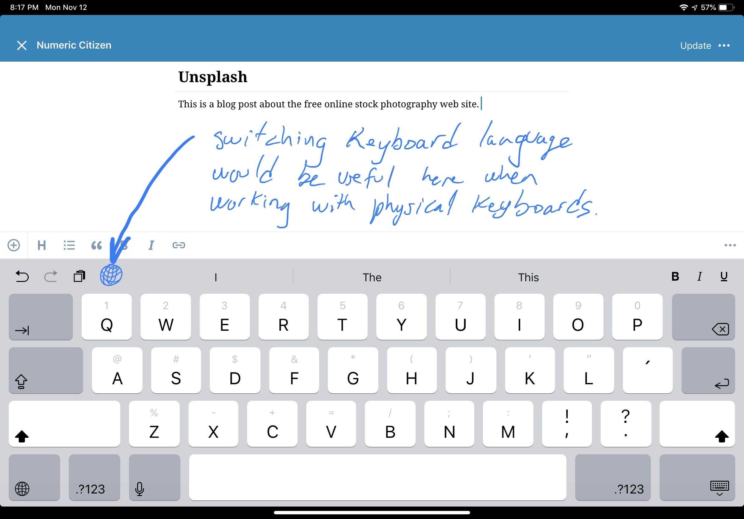 2388x1668 Working With Multi Language Keyboards On Ios