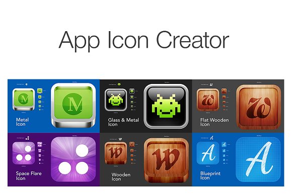 580x386 App Icon Creator Mockup Store