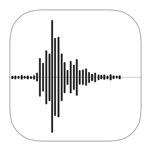 512x512 Voice Memos Icon
