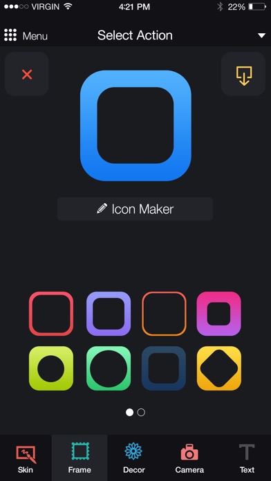 392x696 Icon Maker