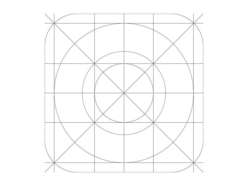 Icon Grid Template 800x600 Icon Grid Template
