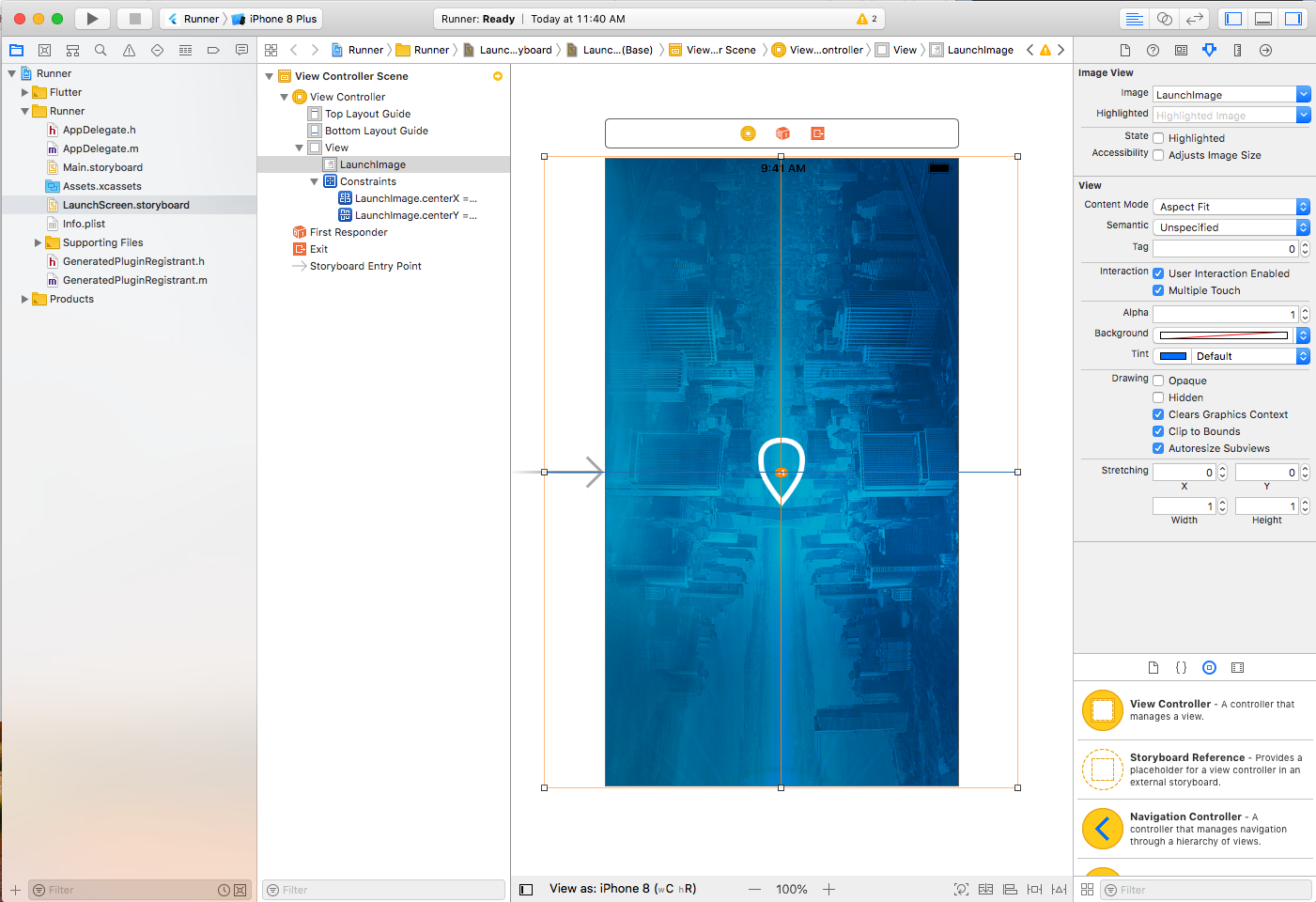 1401x960 Flutter Creating App Icons And Launch Screens For Ios