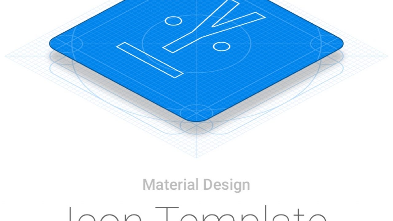 Android Material Design Icon Template For Google Play 1280x720 Android Material Design Icon Template For Google Play
