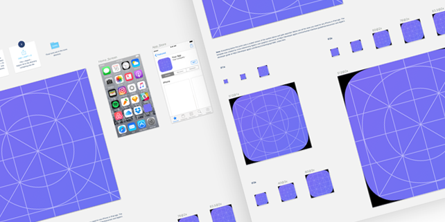 642x321 Ui Kit For Designing Ios App Icon Sizes