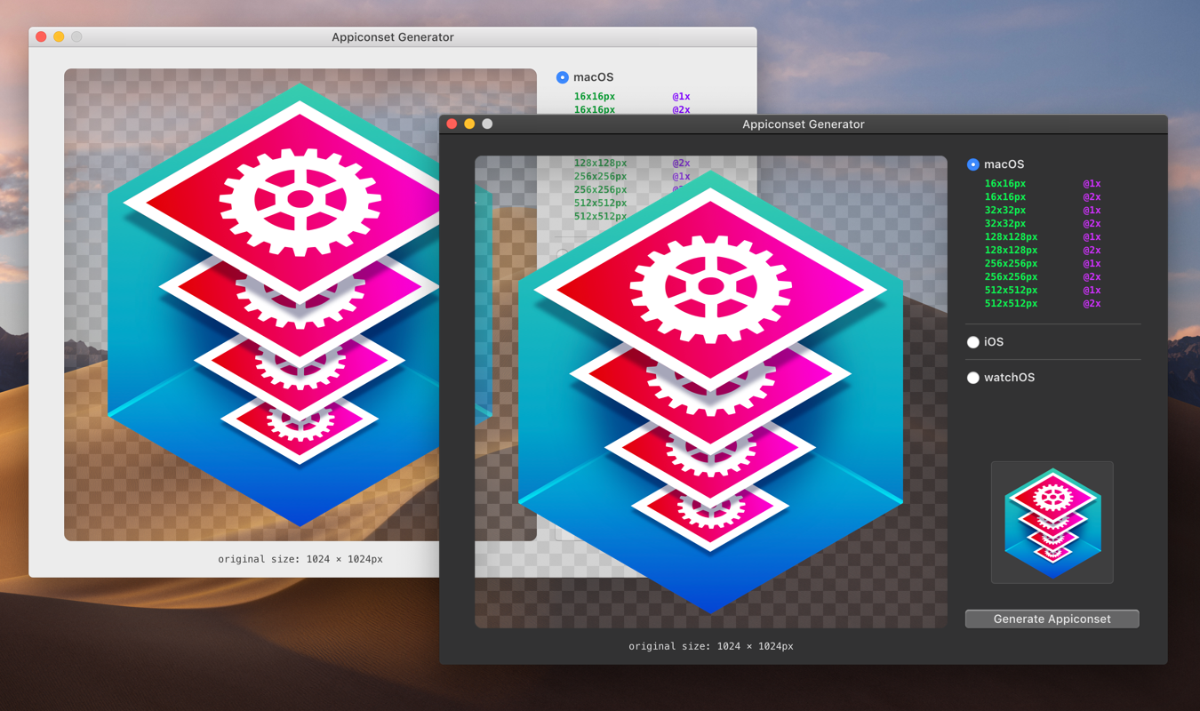 1350x800 Appiconset Generator