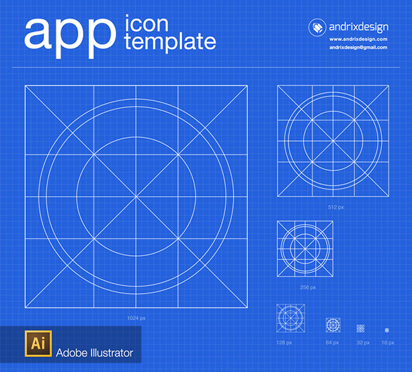 600x541 App Icon Template On Behance